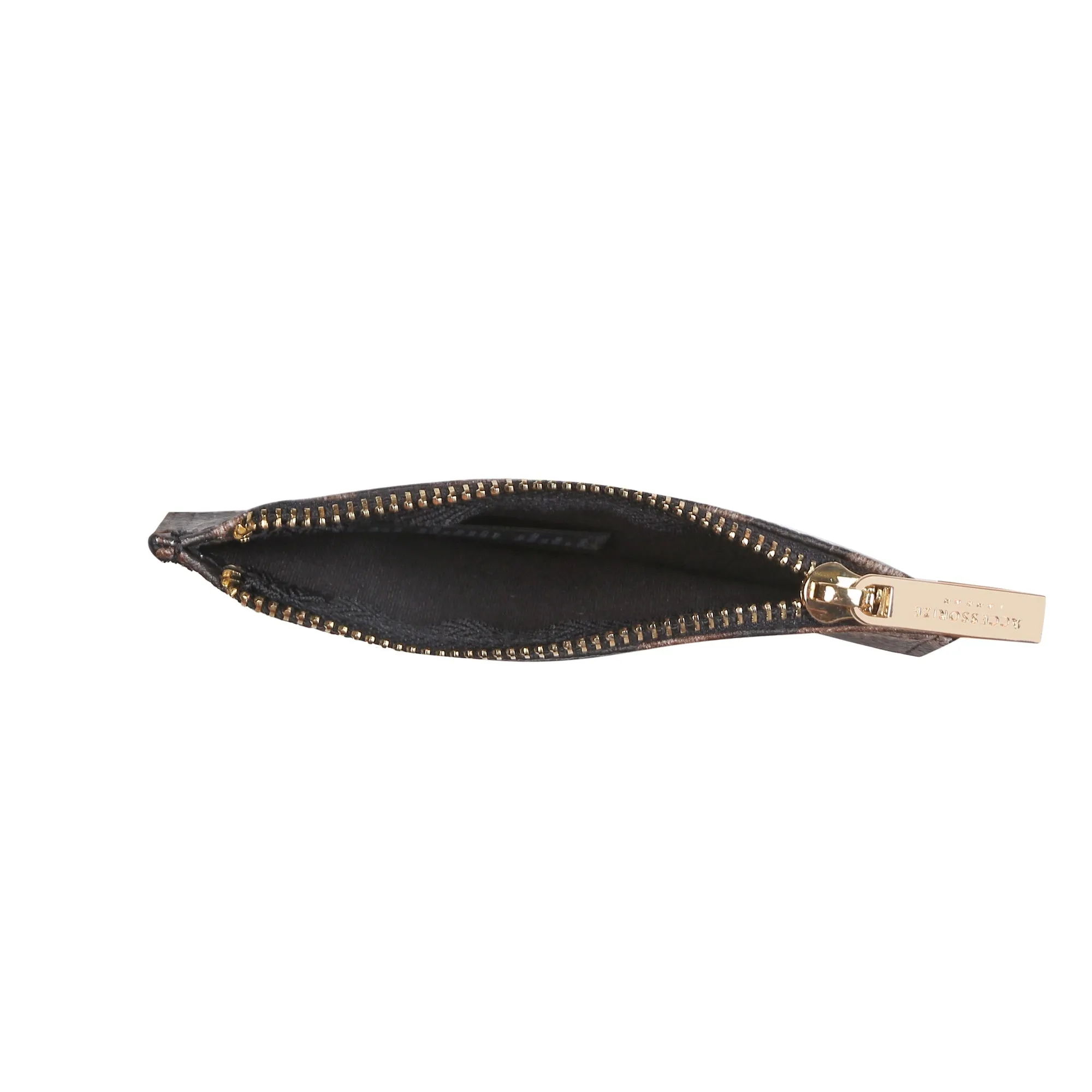 Accessorize London Women's Faux Leather Leopard 3 Compartment Card Holder