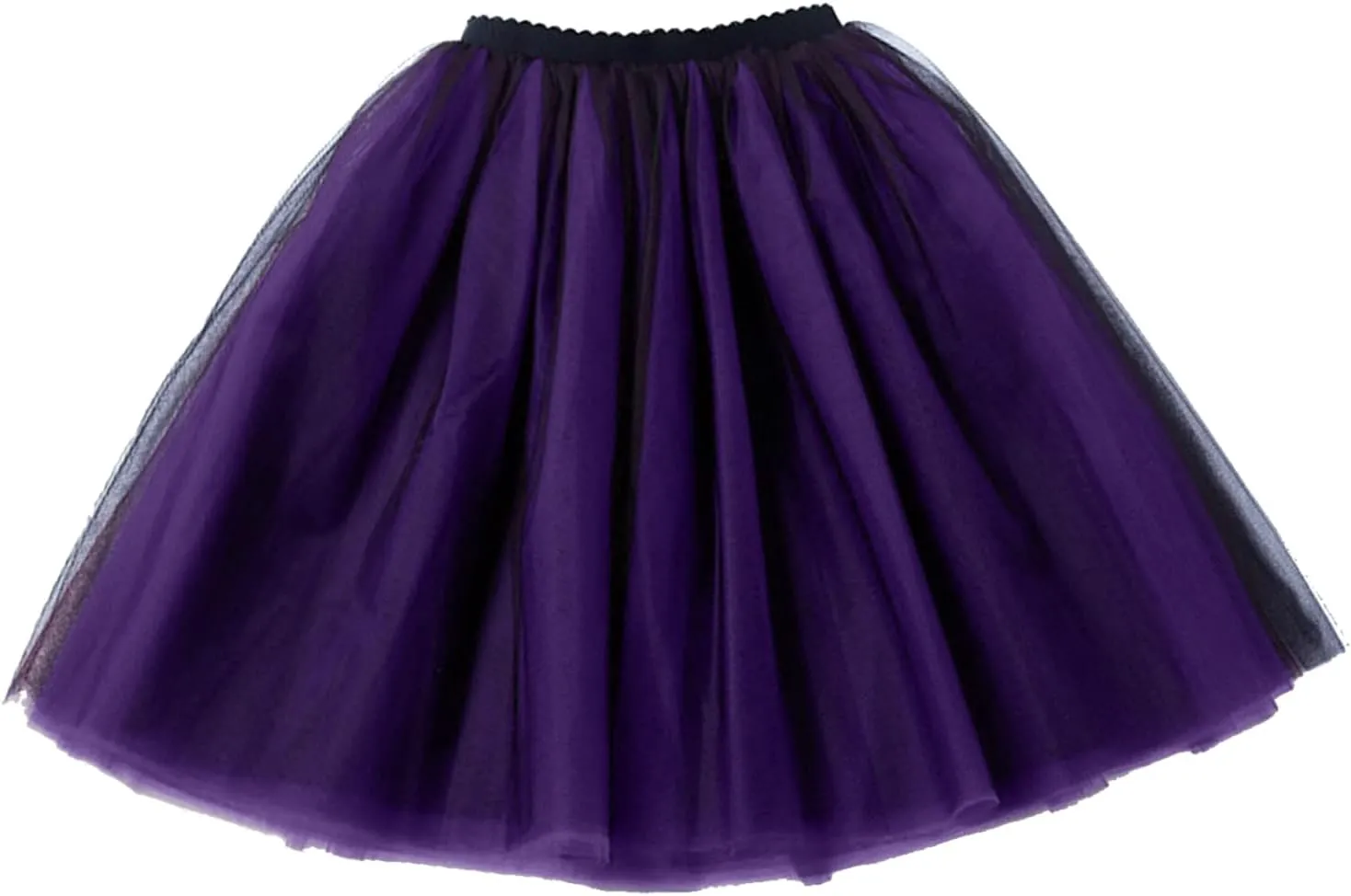 Adult Tutu Women's Tulle Skirt Knee Length 6-Layered Wedding Party Women Tennis Skirt Adult Tutu Skirts for Women