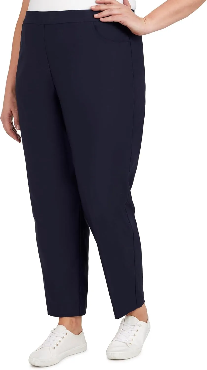 Alfred Dunner Women's Petite Proportioned Medium Allure Slim Pant