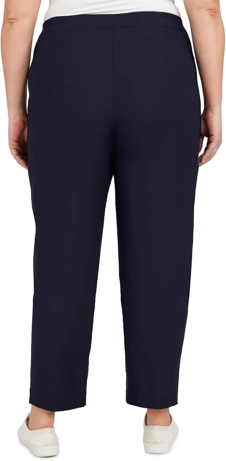 Alfred Dunner Women's Petite Proportioned Medium Allure Slim Pant