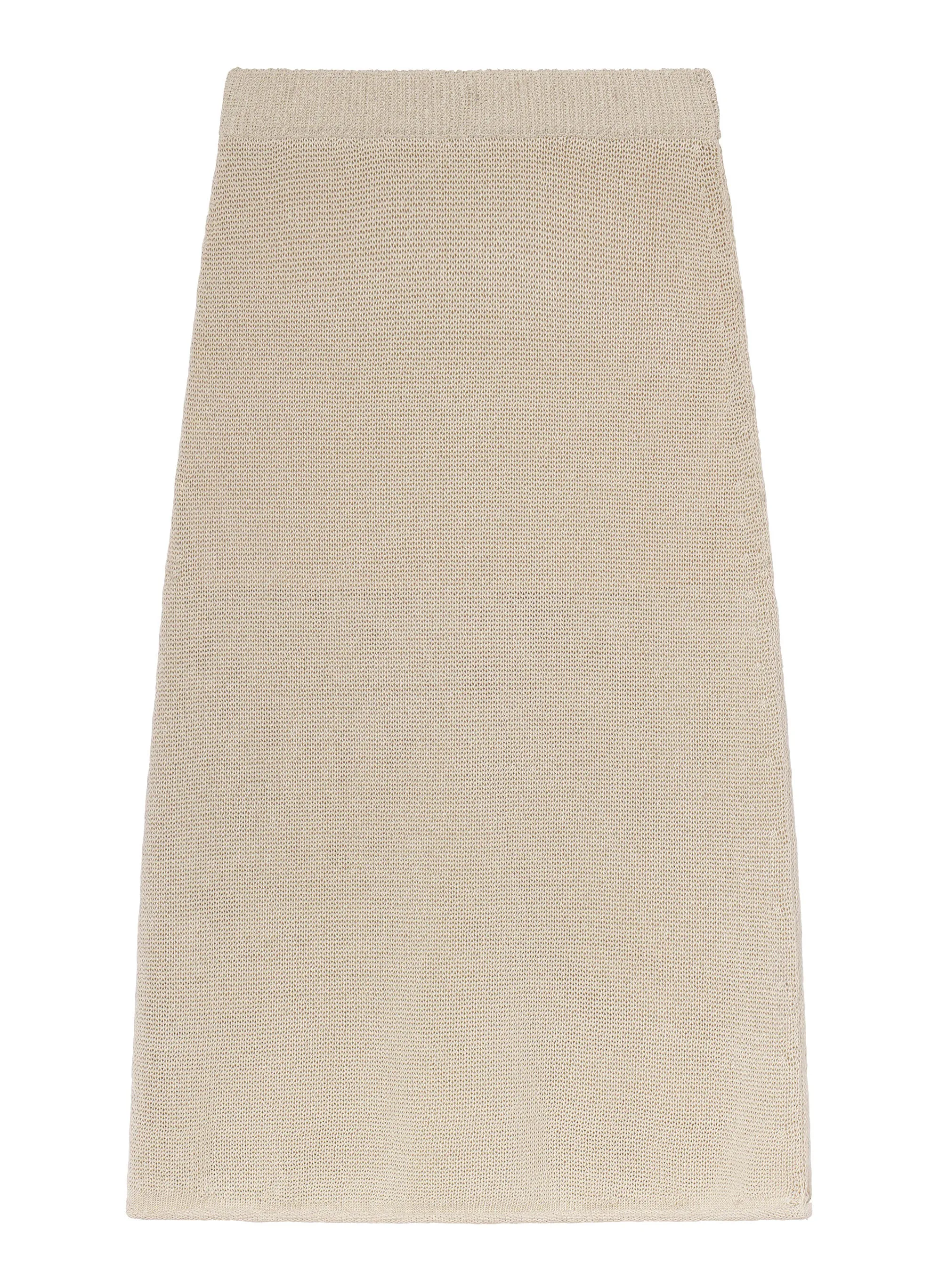 Anne Open Knit Midi Skirt
