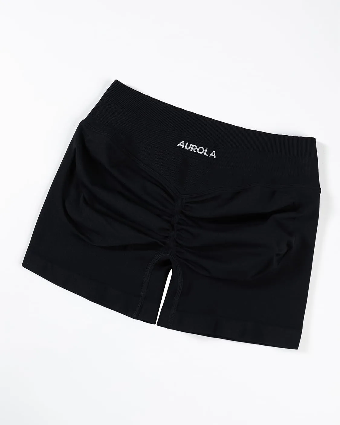 AUROLA Influence Workout Shorts for Women,2.5 3.5 4.5 5.5 6.5 No Roll Up Squat Proof Scrunch Seamless Compression Gym Short