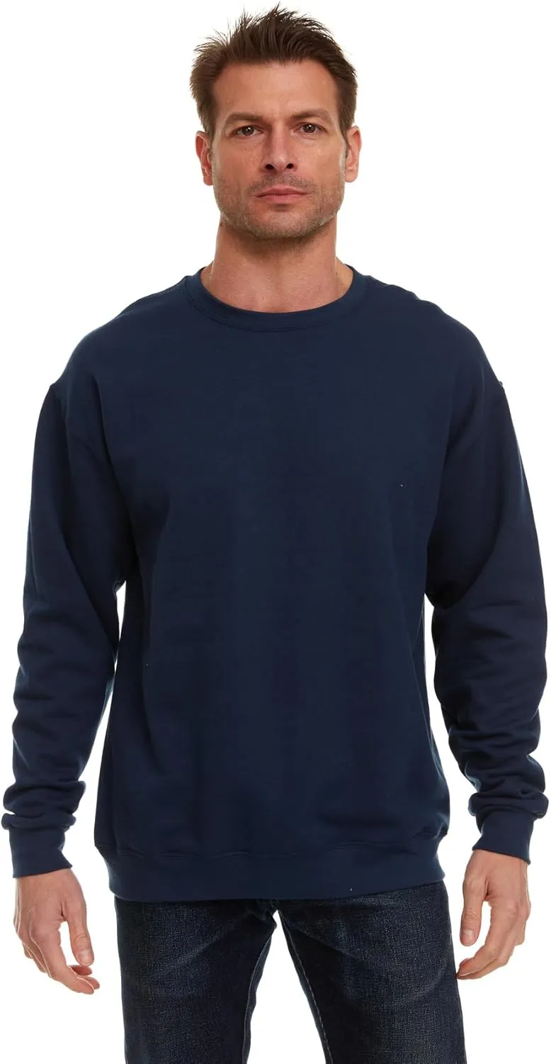 BILLIONHATS Mens Crewneck Sweatshirts in Bulk, Cotton, Wholesale Screenprinting Sweat Shirts For Men, Layer Shirt
