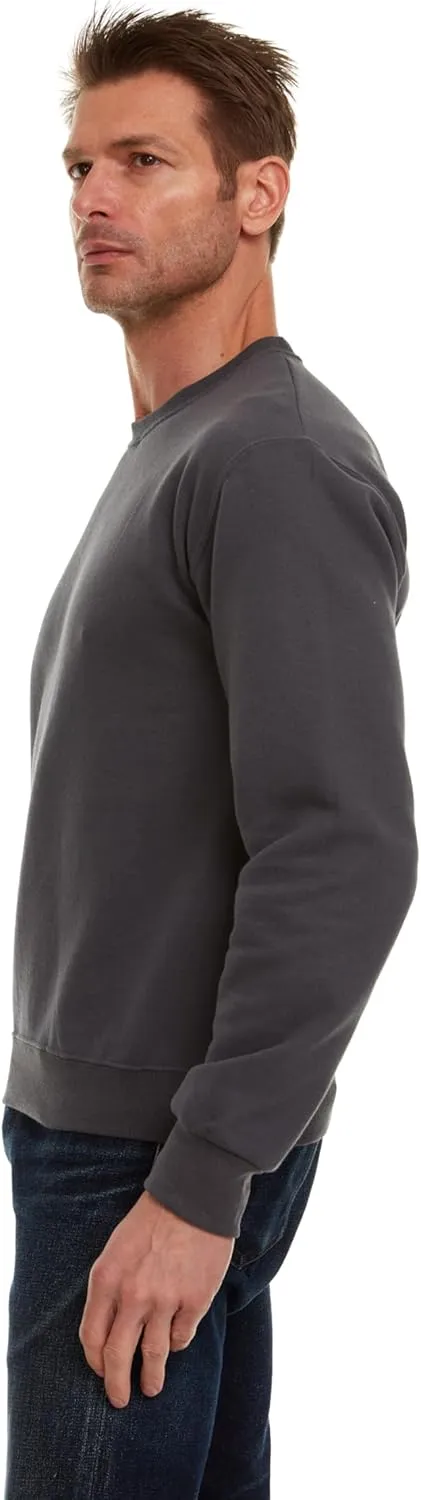 BILLIONHATS Mens Crewneck Sweatshirts in Bulk, Cotton, Wholesale Screenprinting Sweat Shirts For Men, Layer Shirt