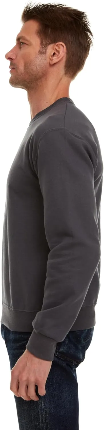 BILLIONHATS Mens Crewneck Sweatshirts in Bulk, Cotton, Wholesale Screenprinting Sweat Shirts For Men, Layer Shirt