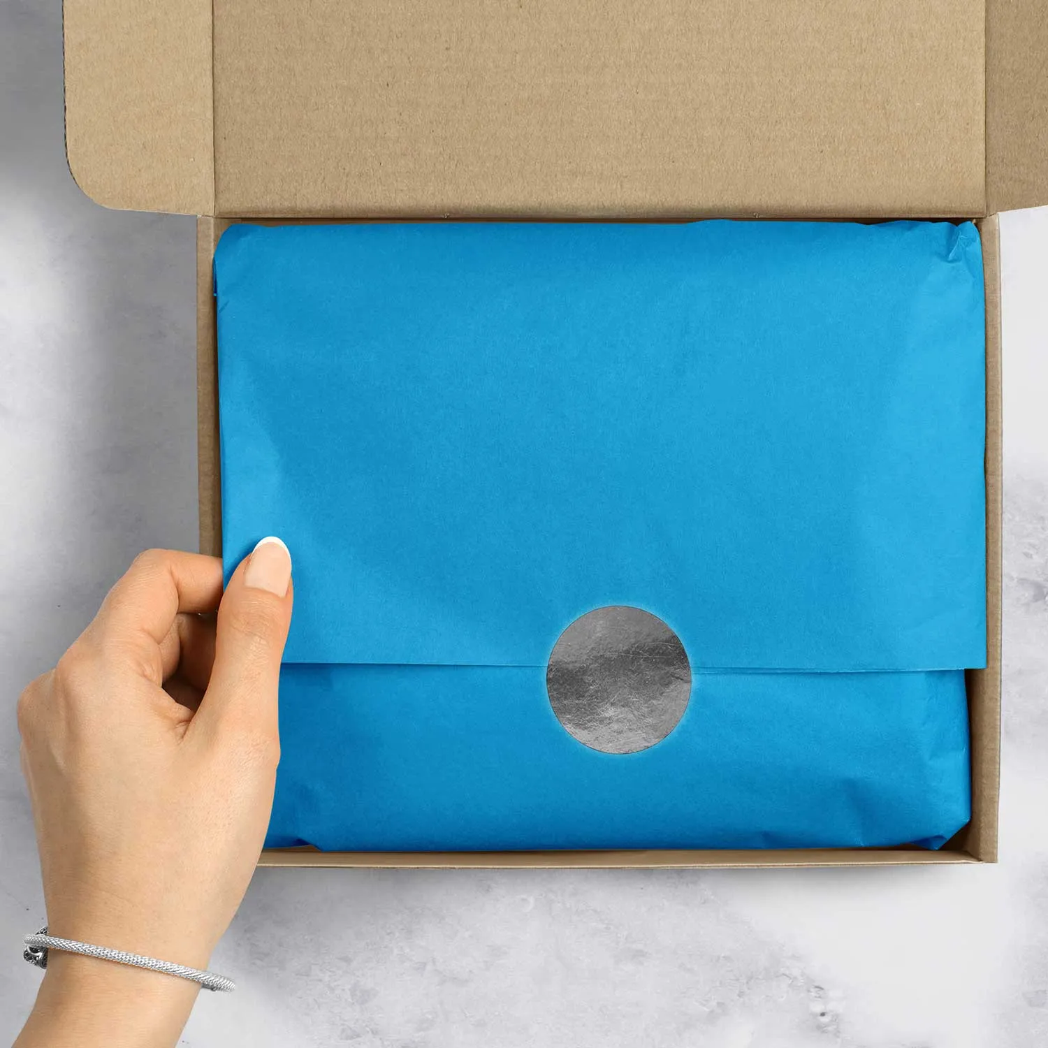 Blue Gift Tissue Paper