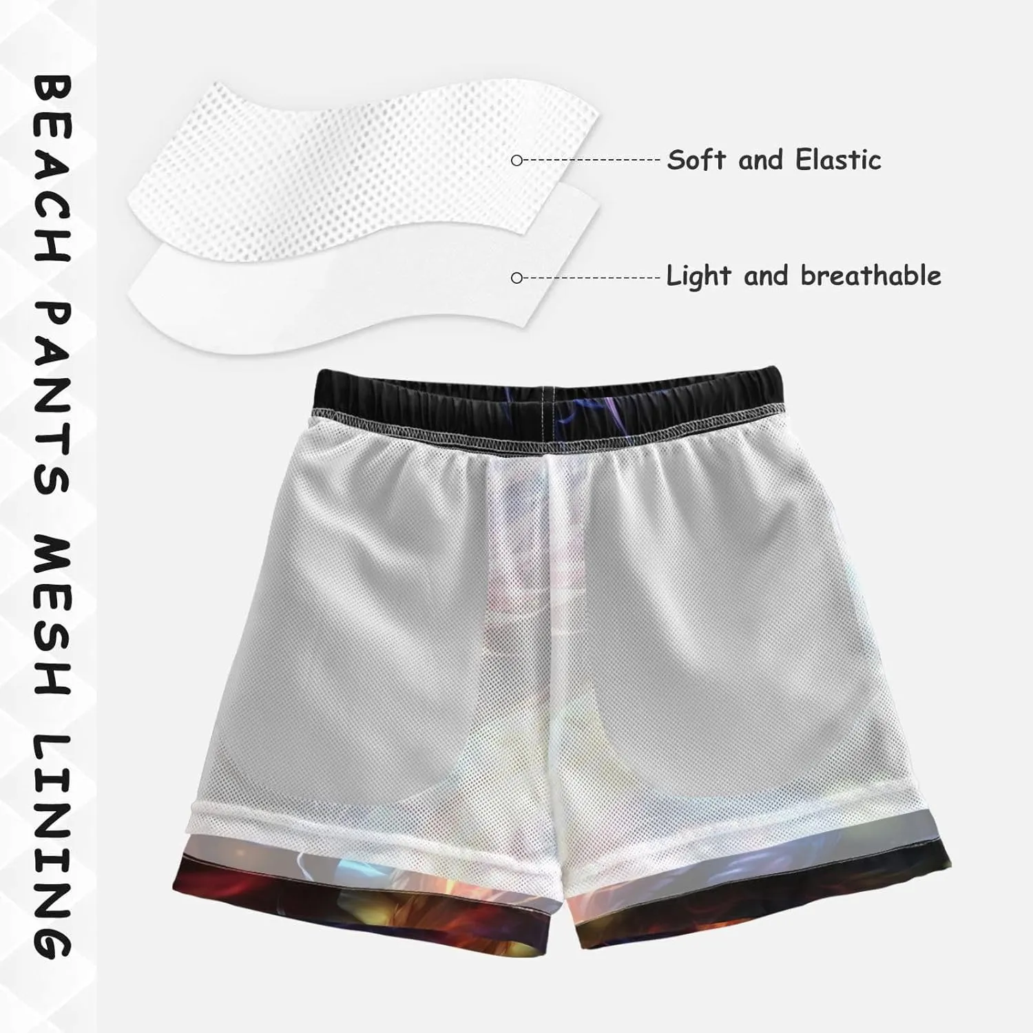 Boys Swim Trunks Black White Buffalo Check Plaid Toddler Swim Shorts Bathing Suit Swimsuit Toddler Boy Swimwear 2T 20205720