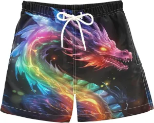 Boys Swim Trunks Black White Buffalo Check Plaid Toddler Swim Shorts Bathing Suit Swimsuit Toddler Boy Swimwear 2T 20205720
