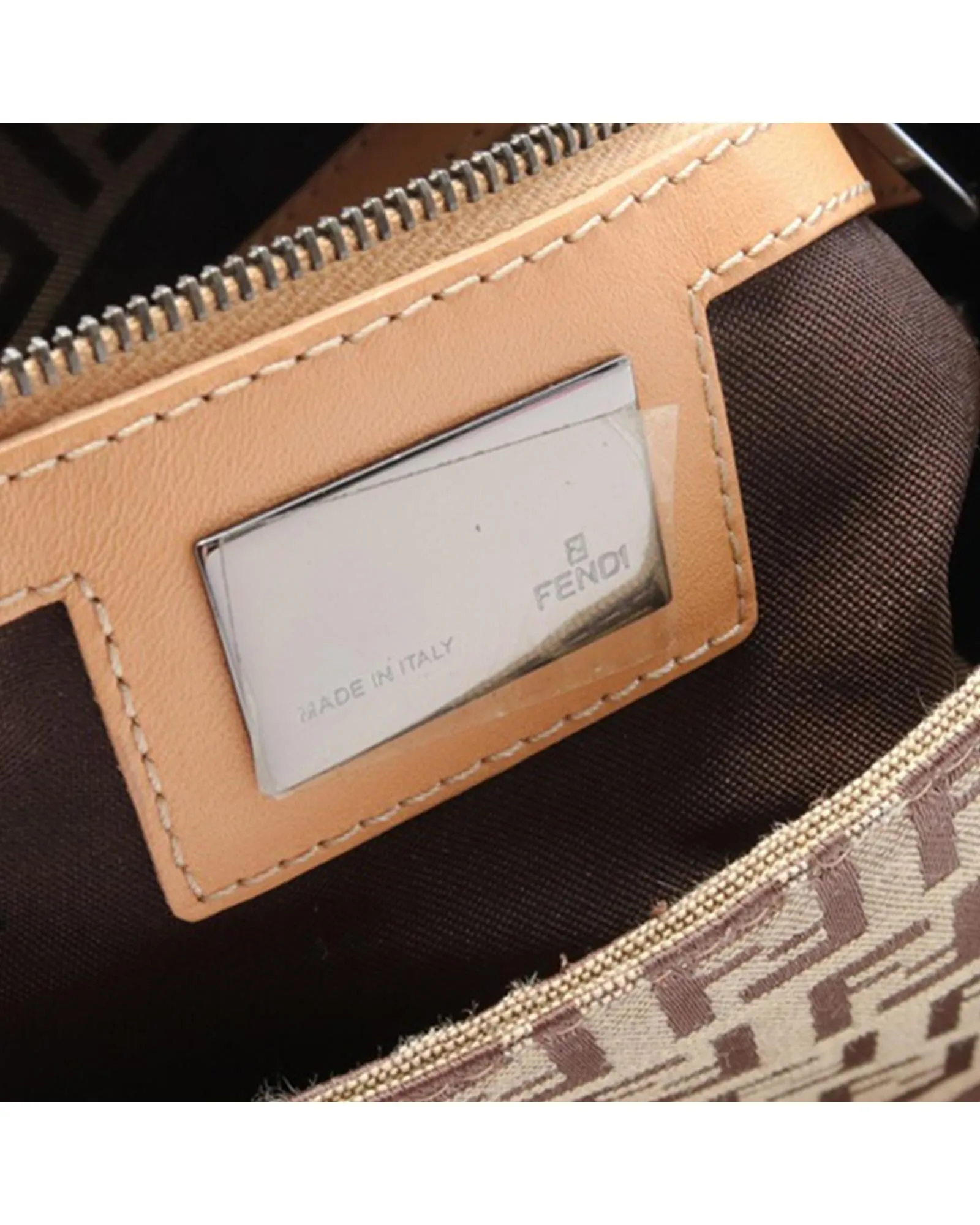 Canvas Mamma Forever Bag with Leather Strap