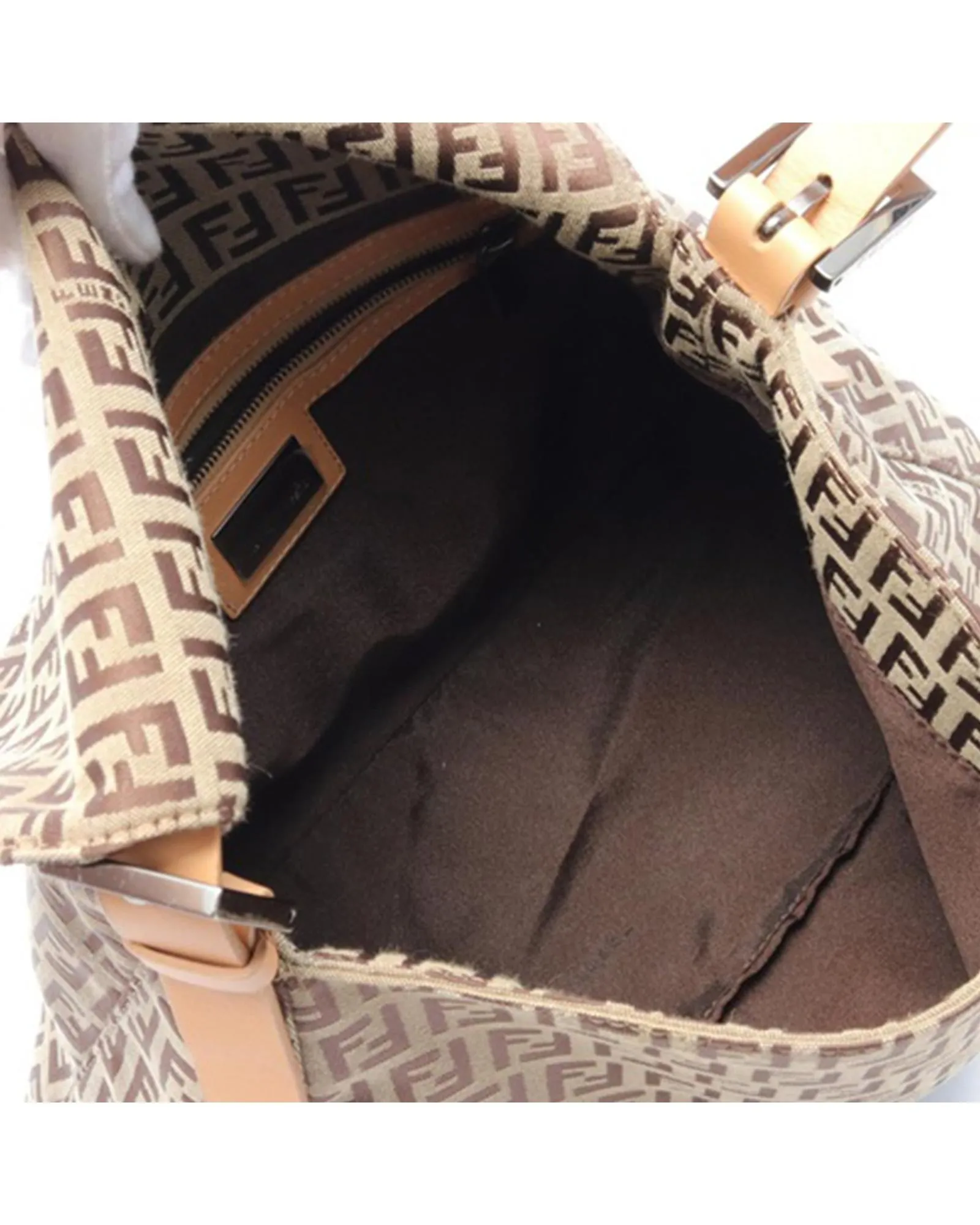 Canvas Mamma Forever Bag with Leather Strap