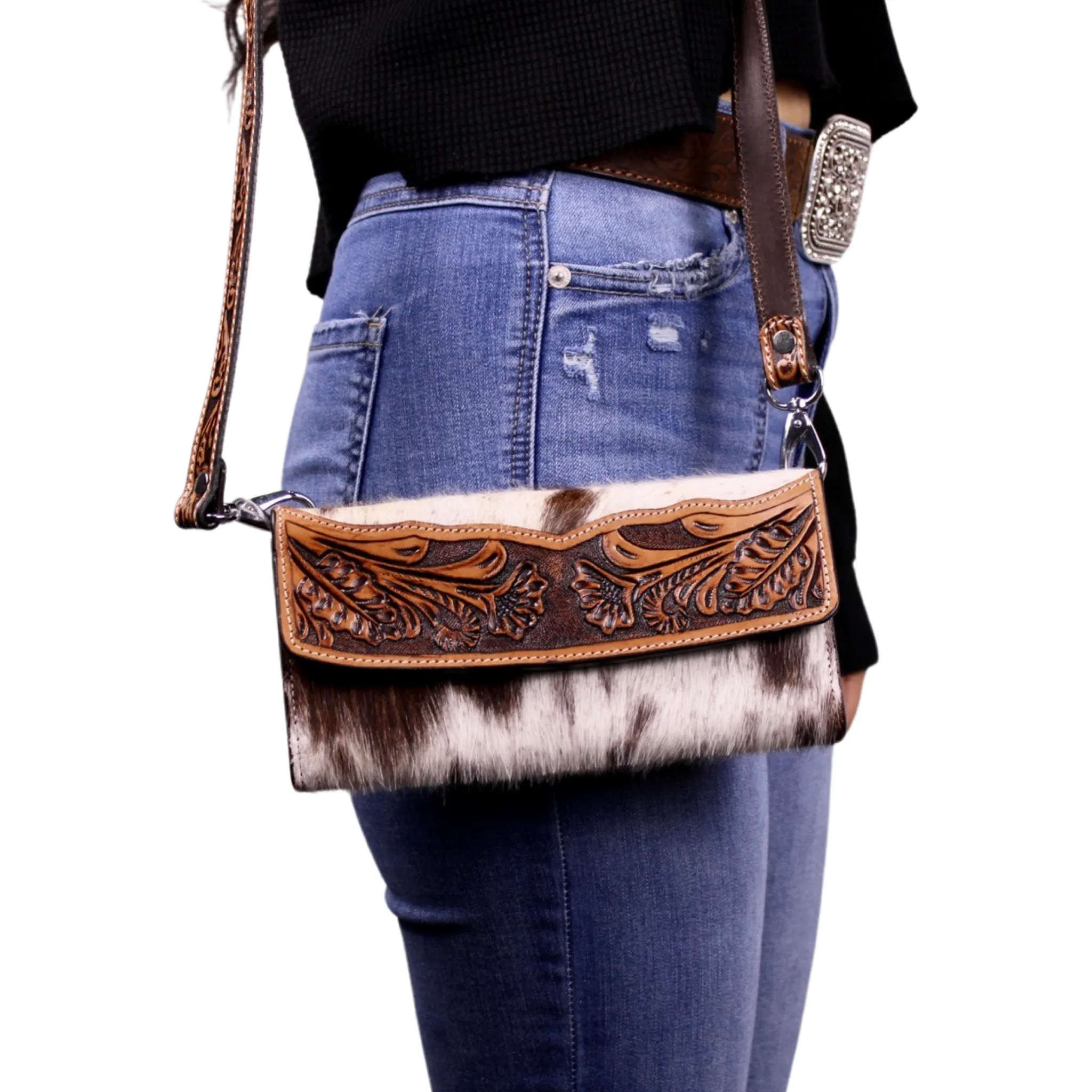 Cerrito Cowhide Leather Strap Wallet