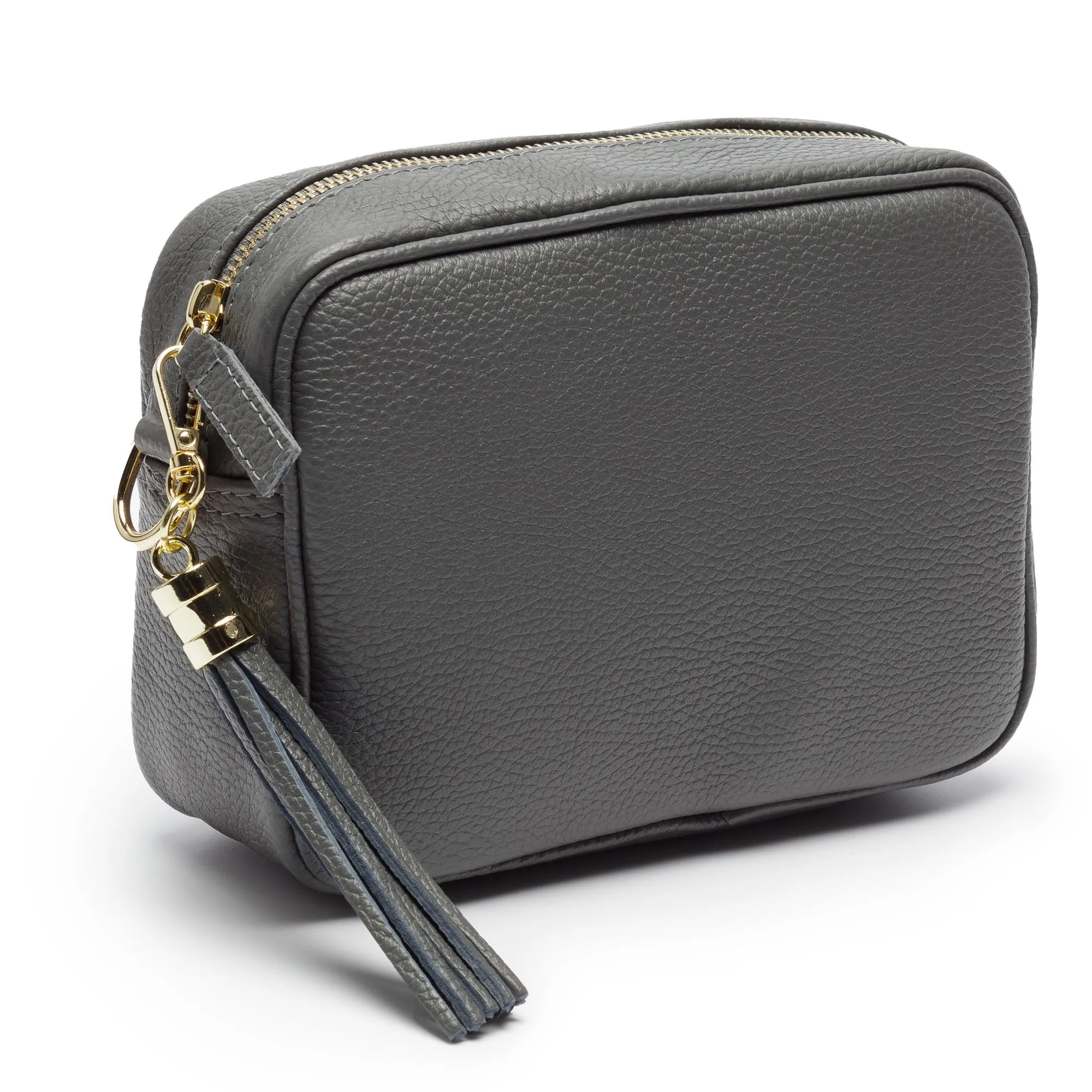 Crossbody Slate (Gold Chevron Strap)