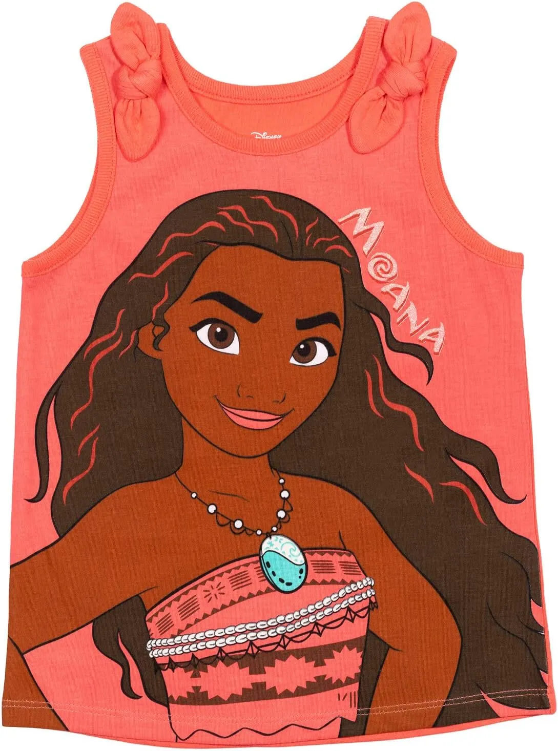 Disney Princess Cinderella Belle Moana Ariel Rapunzel Jasmine Baby Girls 3 Pack Tank Tops Infant to Little Kid