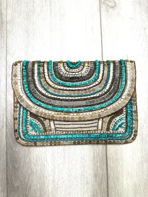 Elegant Beaded Clutch