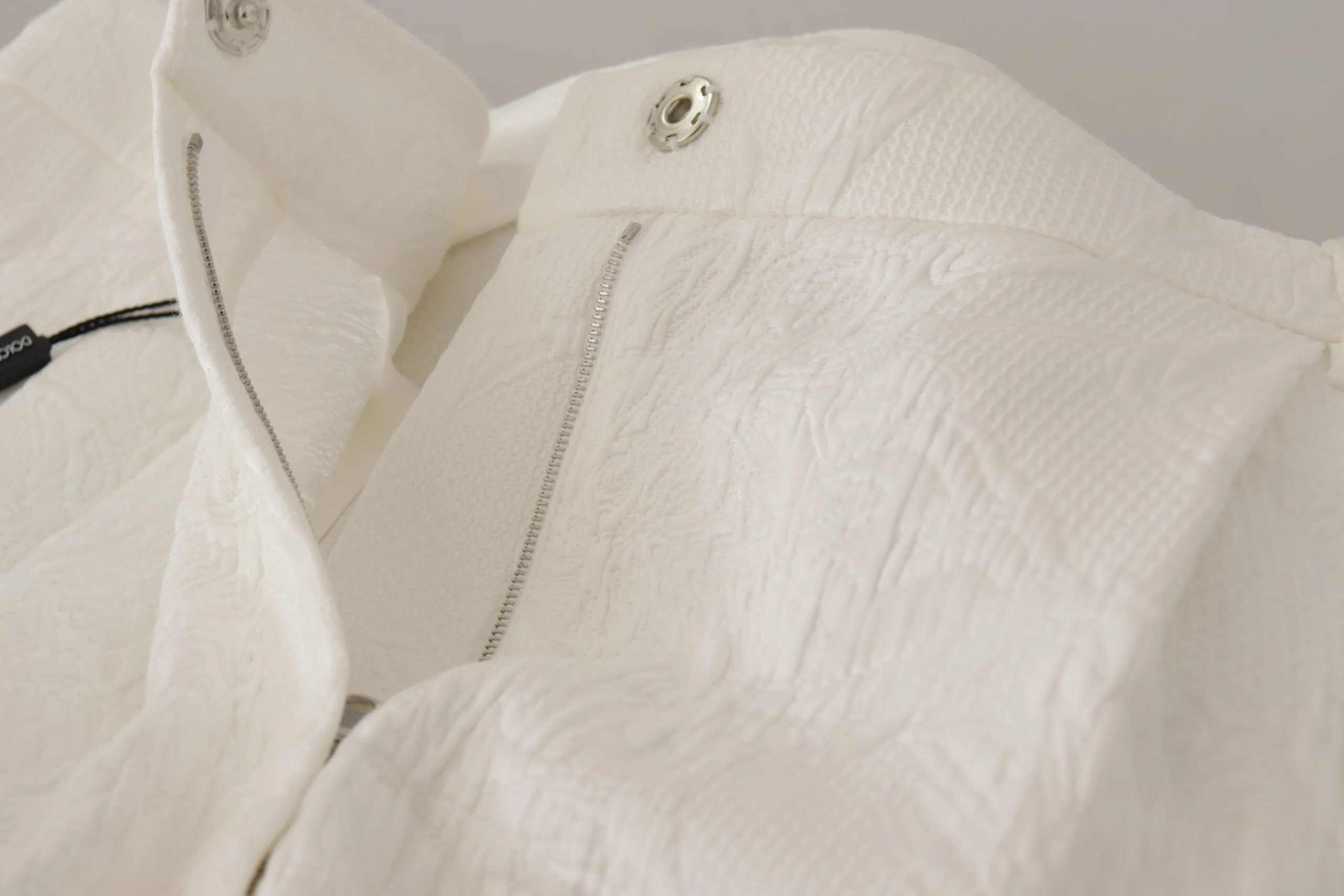 Elegant High Waist White Culotte Shorts