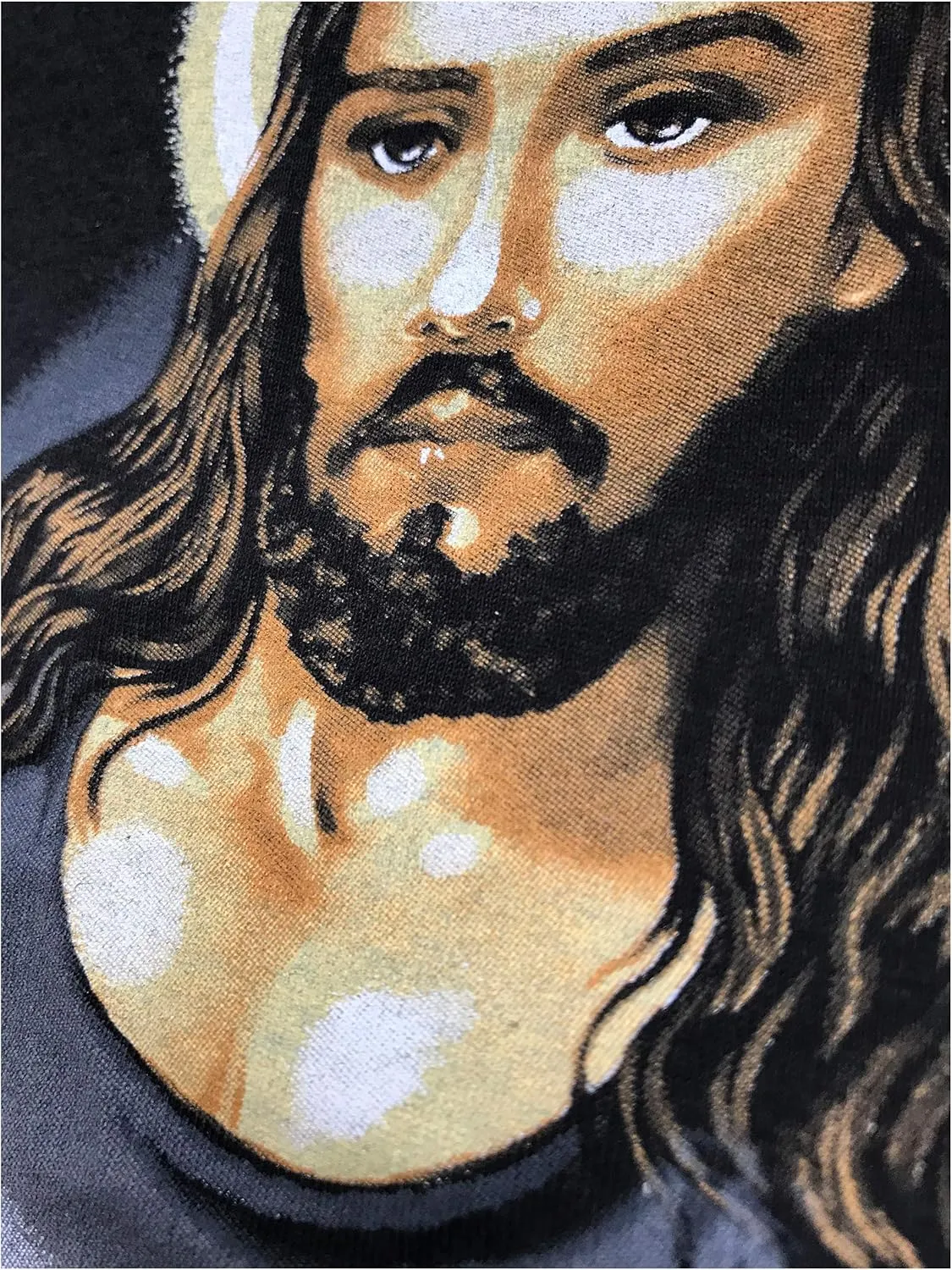 Hallowed Be Thy Gains | Funny Muscle Jesus Weight Lifting Work Out Humor T-Shirt