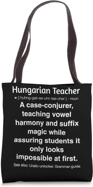 Hungarian Teacher Tote Bag