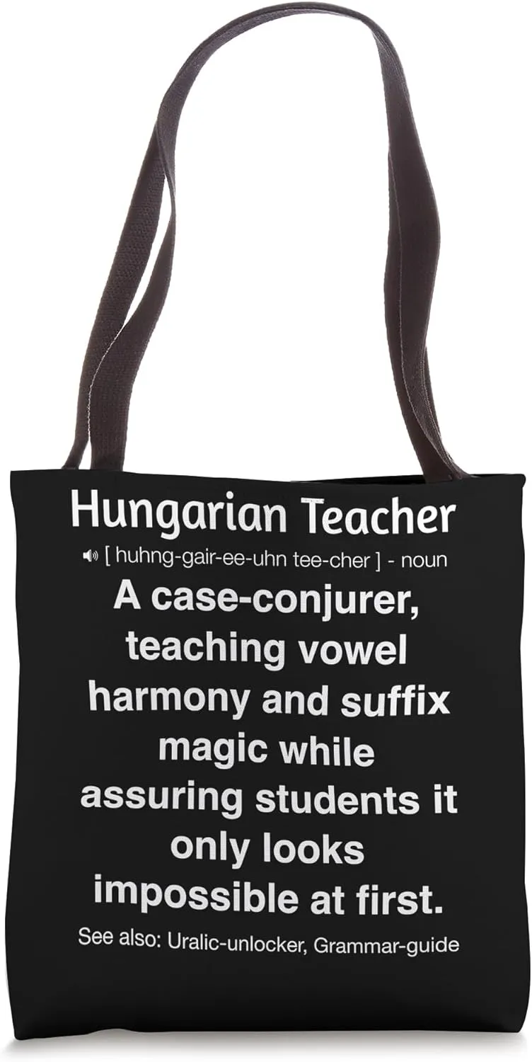 Hungarian Teacher Tote Bag