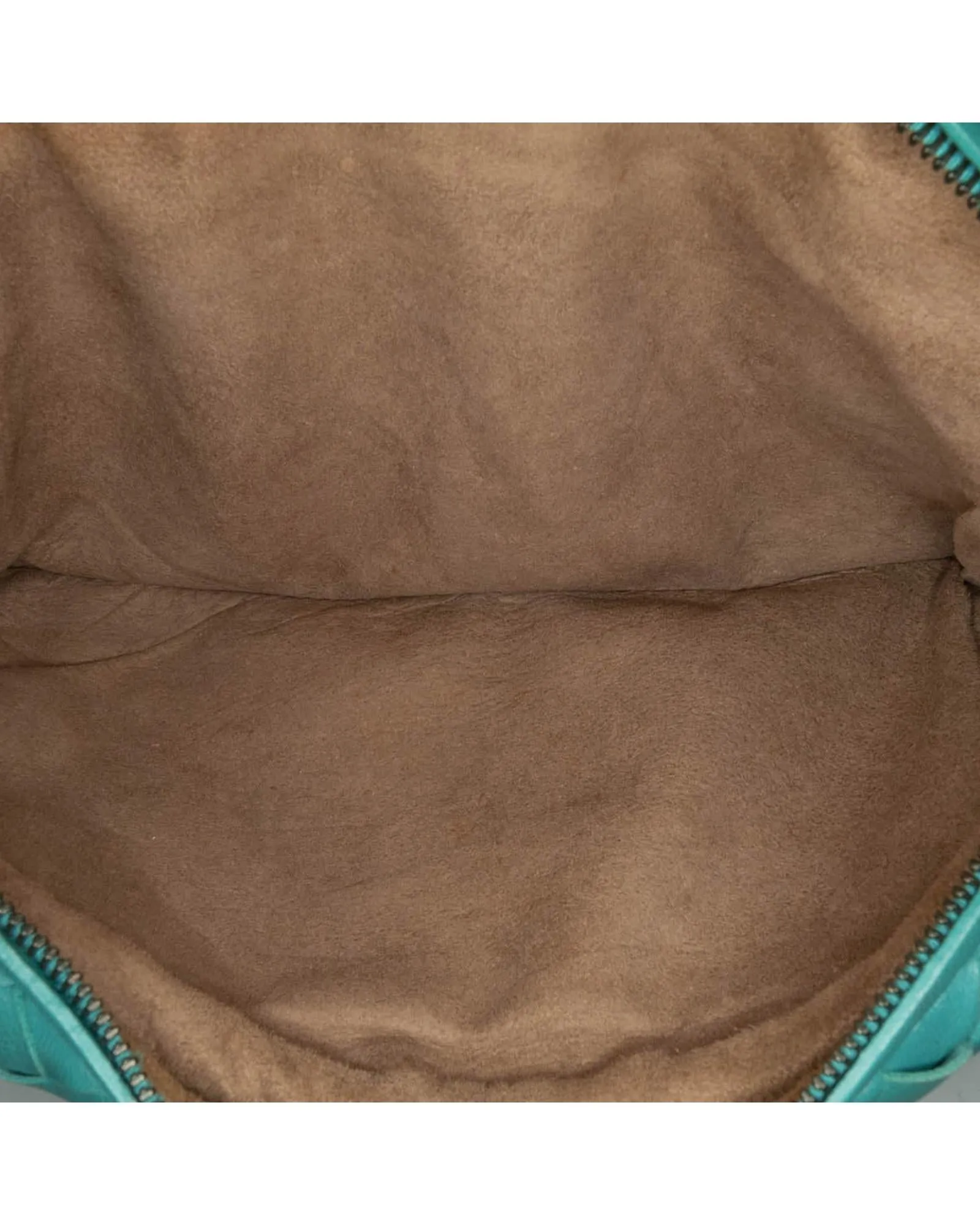 Intrecciato Woven Leather Chain Strap Crossbody Bag