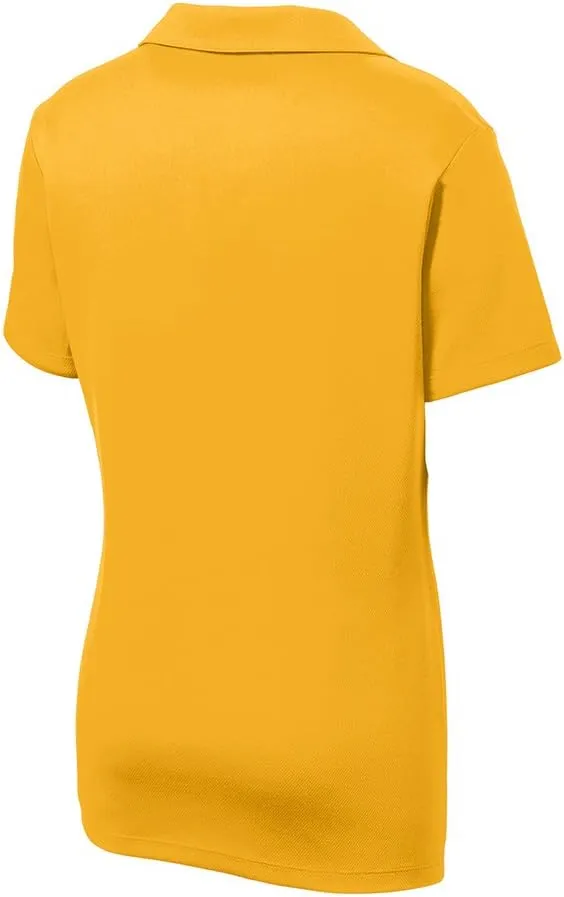 Joe's USA Women's Dri-Equip Short Sleeve Racer Mesh Polo Shirts in Size XS-4XL
