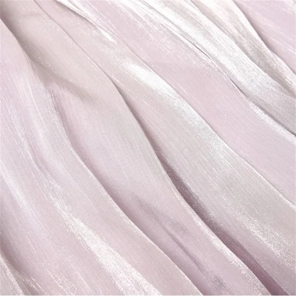 Ladies Emperament Long Skirt Solid Color All-Match A-Line Skirts Streetwear