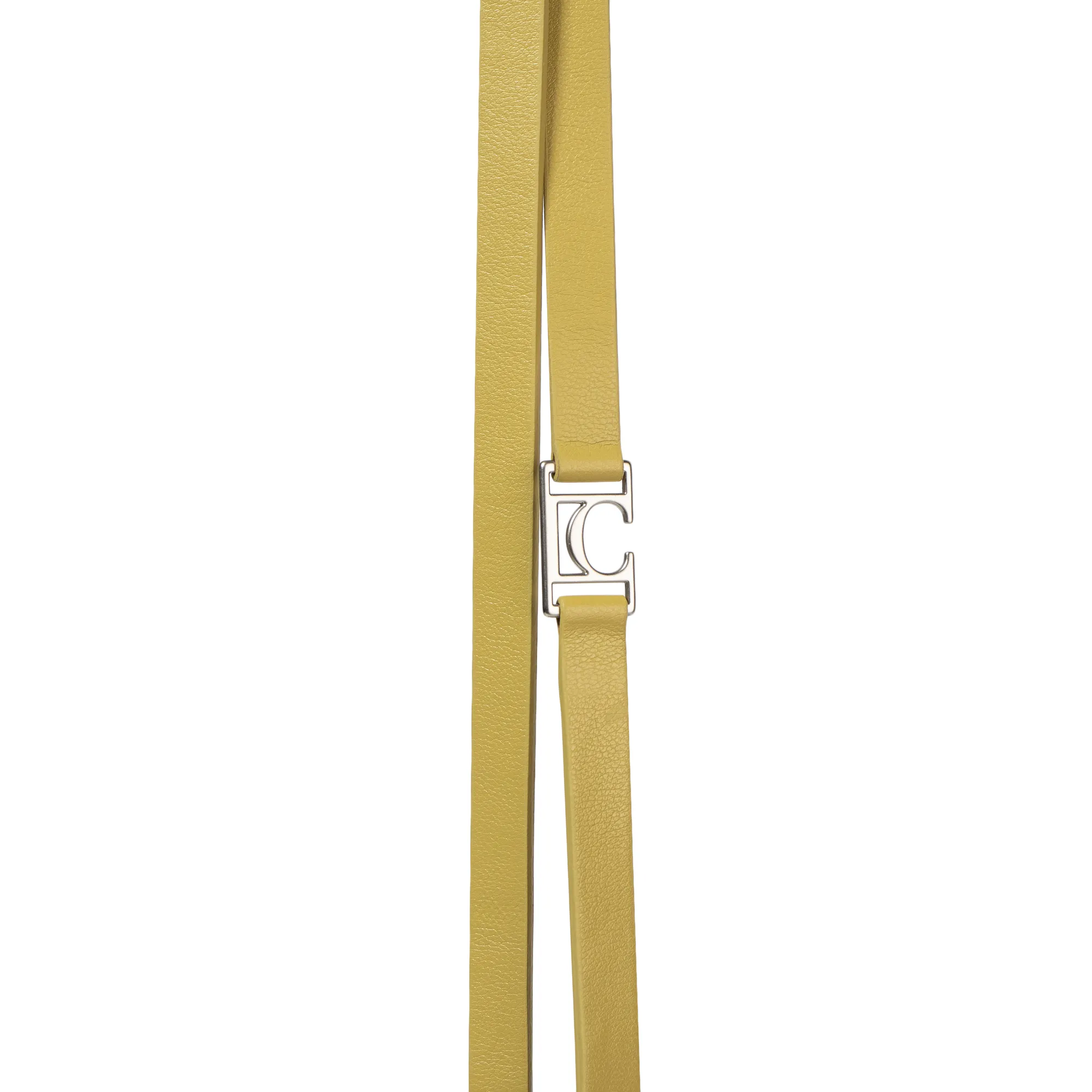Low Classic Fur Triangle Pop-Up Bag Yellow