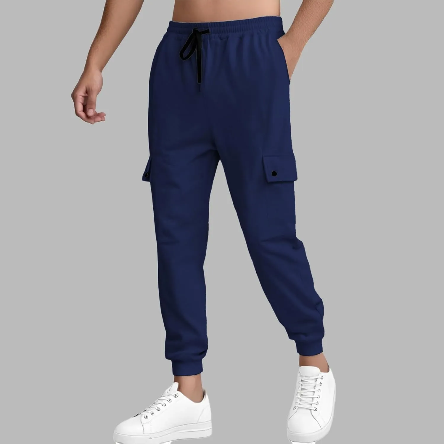 Mens Sweatpants with Pockets Jogger Jeans Linen Thermal Stretch Hiking Joggers Resort Wear Yoga Big and Tall Cargo