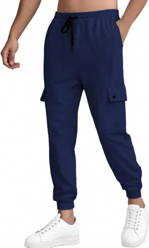 Mens Sweatpants with Pockets Jogger Jeans Linen Thermal Stretch Hiking Joggers Resort Wear Yoga Big and Tall Cargo