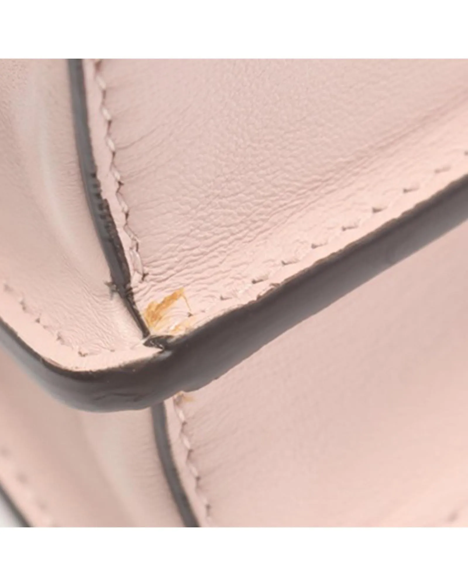 Nano Peekaboo Calfskin ISeeU Maxi Handle Satchel with Metal Top Handle and Twist Lock Closure