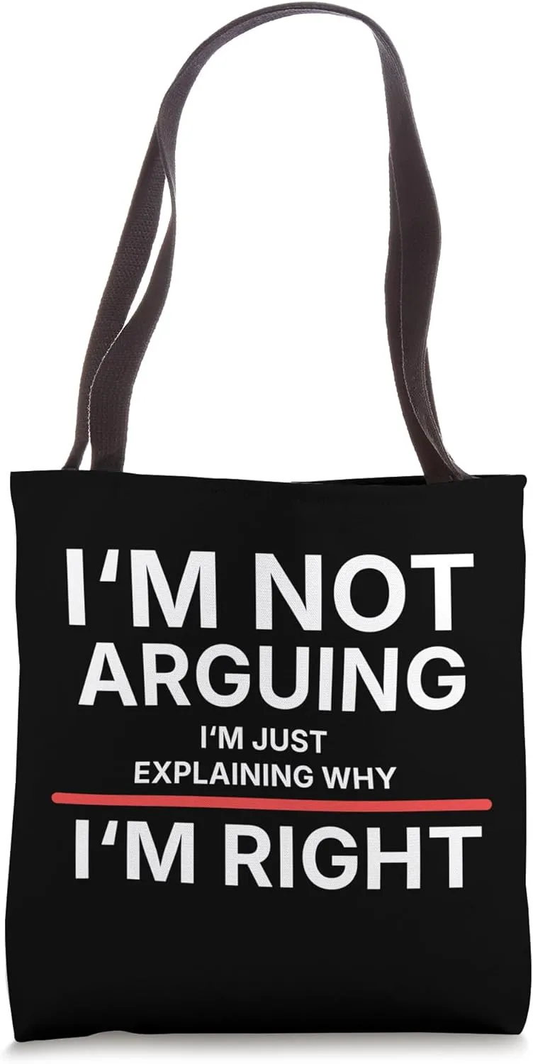 Nerd Clothing with Saying Funny Men's Women's Graphic Print Tote Bag