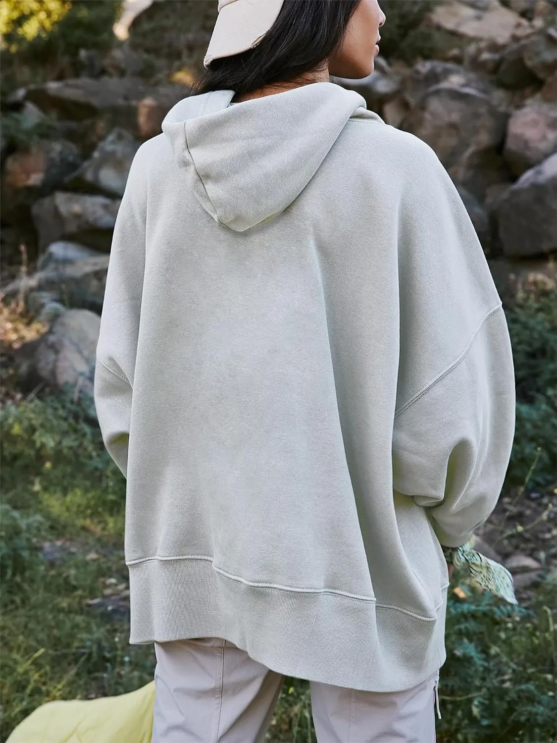 Oversized Graphic Hoodie Sweatshirt Y2k Women Long Sleeve Hooded Pullover Sweater Teen Girls Aesthetic Shirts