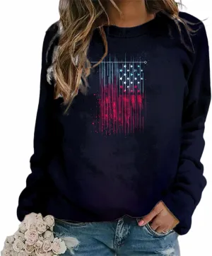 Oversized Sweatshirts for Women Trendy Crewneck Pullover Soft Comfy Crewneck Graphic Casual Long Sleeve Shirts