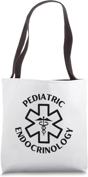 Pediatric endocrinology Doctor Nurse Medical Caduceus Tote Bag
