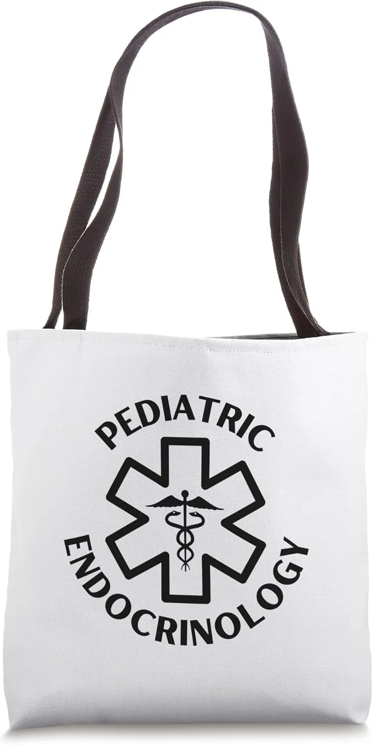 Pediatric endocrinology Doctor Nurse Medical Caduceus Tote Bag