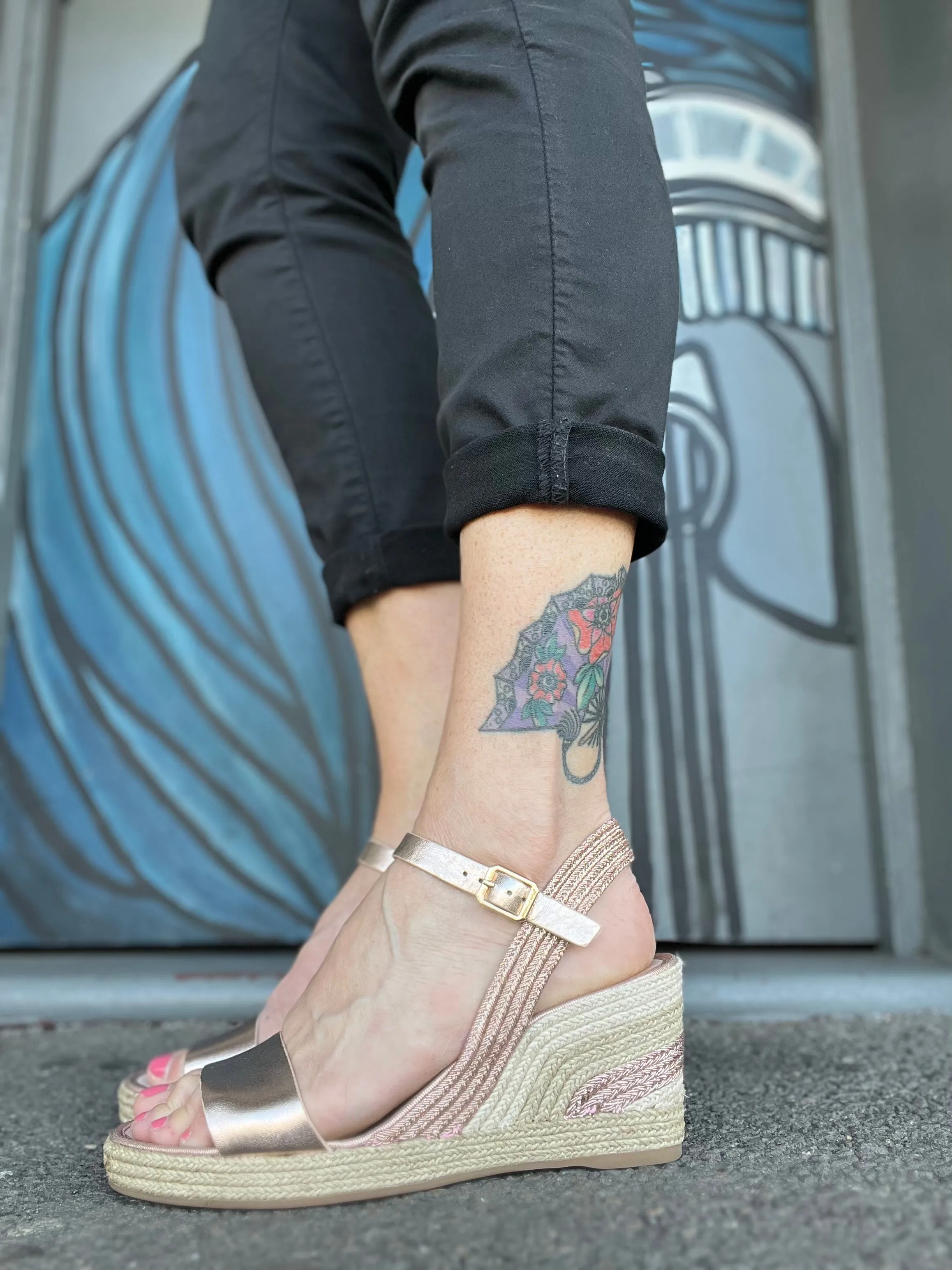 Perols Multi Wedge - Pale Rose