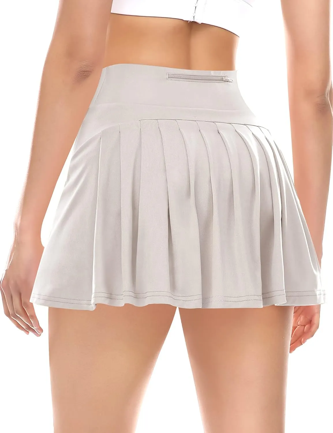 Pleated Tennis Skirts for Women Athletic Golf Skorts Activewear Running Sport Workout Skirts with Pockets Shorts