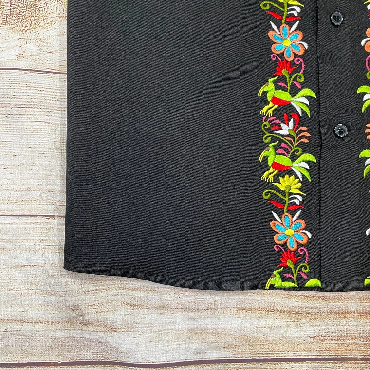 Premium Quality Mens Guayabera Shirts, Button Down, Detailed Embroidery, and Fine Stitching, Sizes S-XL