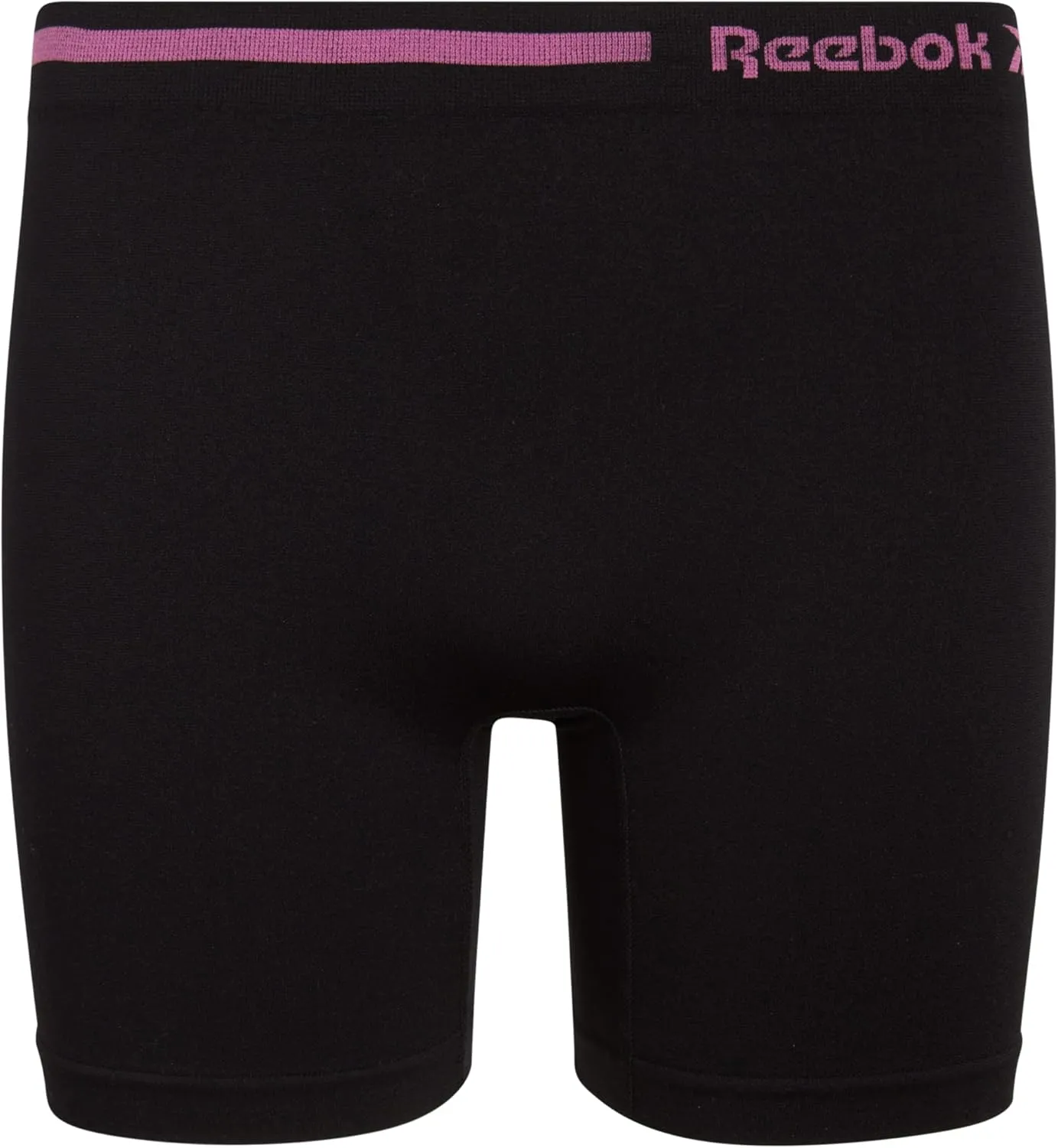Reebok Girls' Boyshorts Underwear - 4 Pack Soft Seamless Long Leg Boy Shorts - Playground Shorts for Girls (6-16)