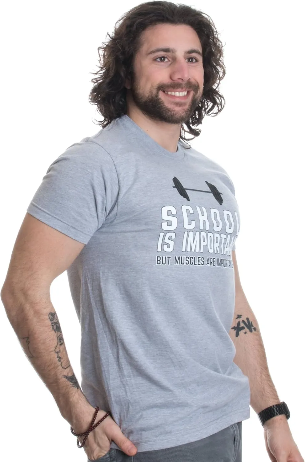 School is Important but Sports is Importanter | Funny Sports T-Shirt for Men or Women