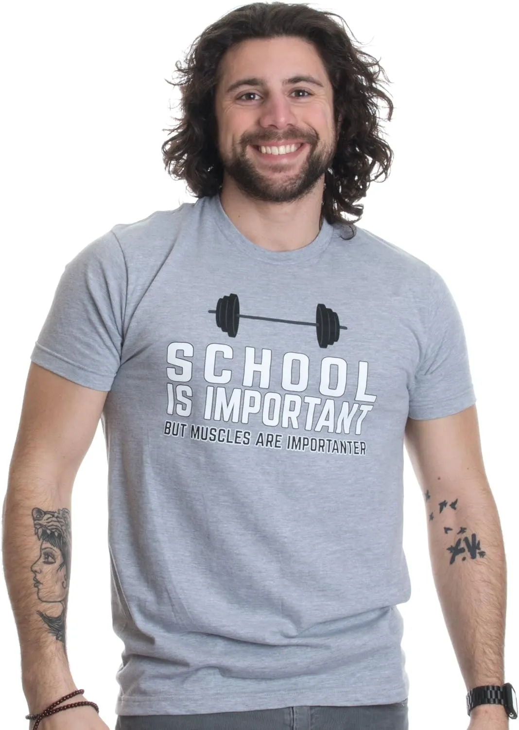 School is Important but Sports is Importanter | Funny Sports T-Shirt for Men or Women