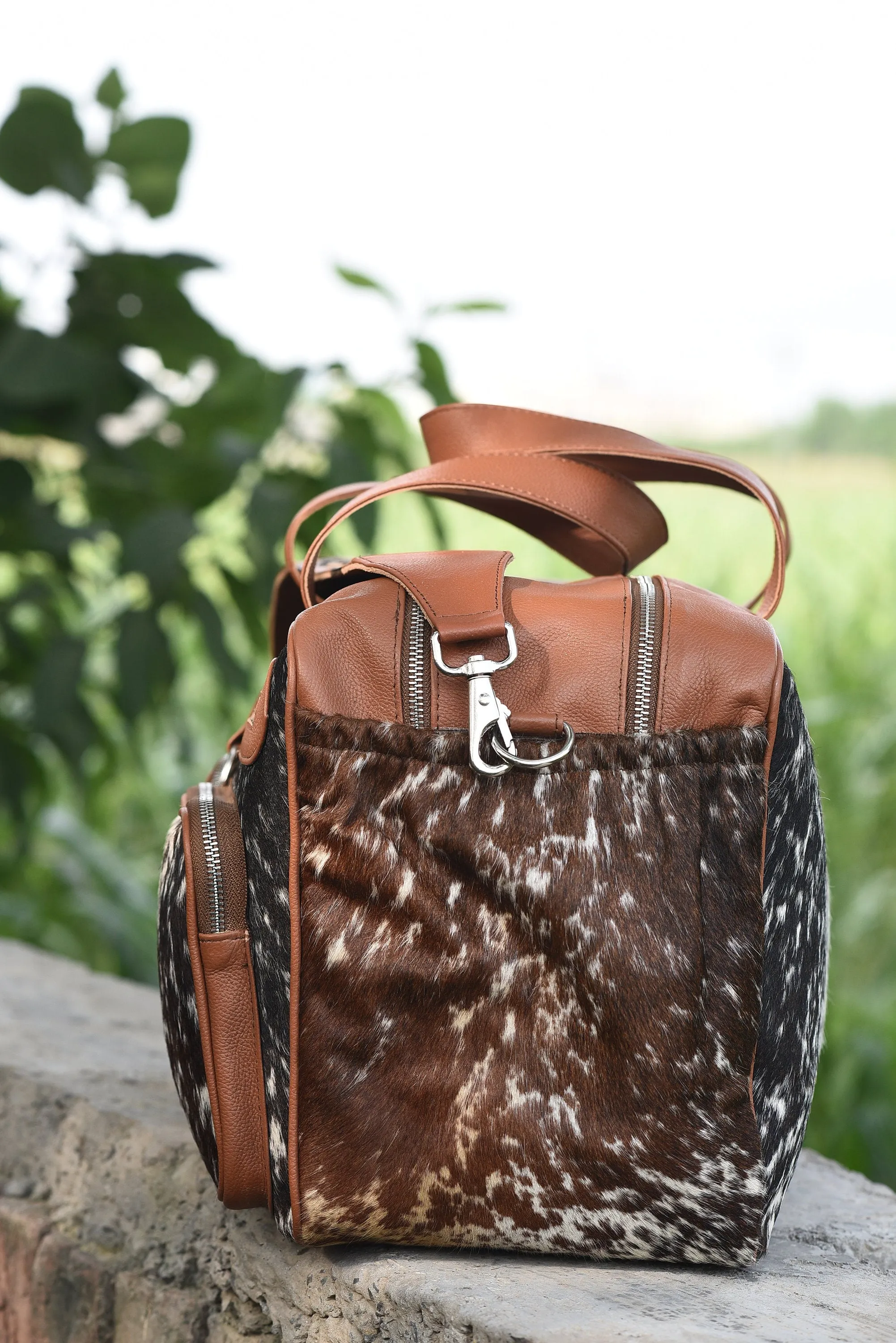 Stylish and Functional Baby Essentials Customizable Genuine Leather Trendy Diaper Bags for Moms on the Go Handcrafted Cowhide Baby SDB