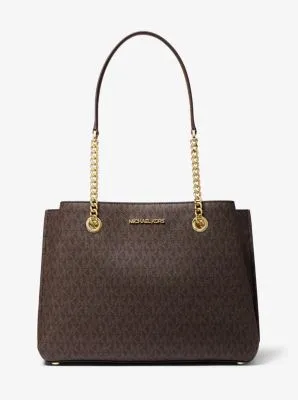 Teagan Large Logo  Shoulder Bag | 55735
