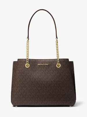 Teagan Large Logo  Shoulder Bag | 55735