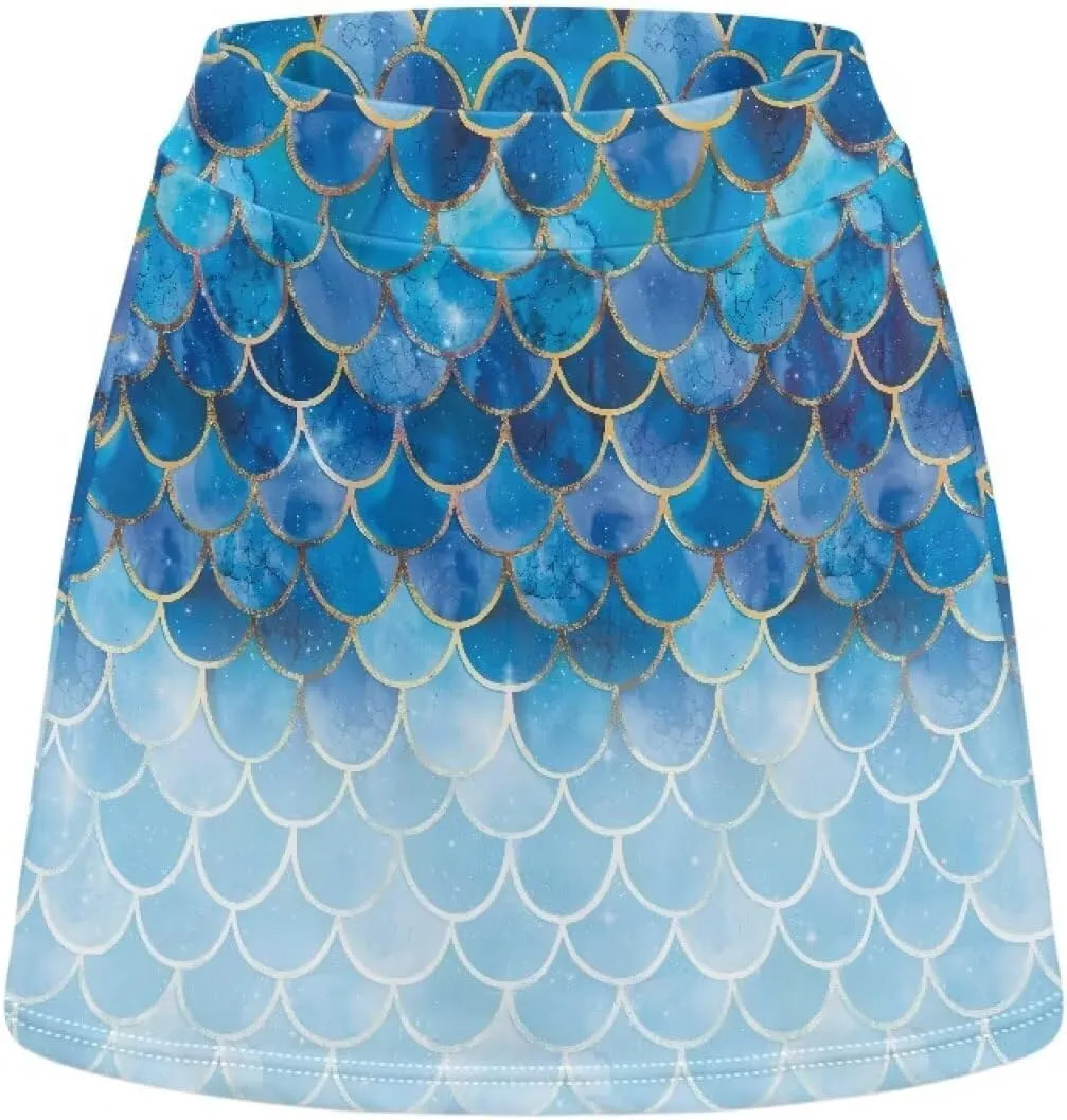 Tennis Skirt for Women High Waisted Athletic Golf Skorts with Inner Pockets Running Sports Skirts Size XS-3XL