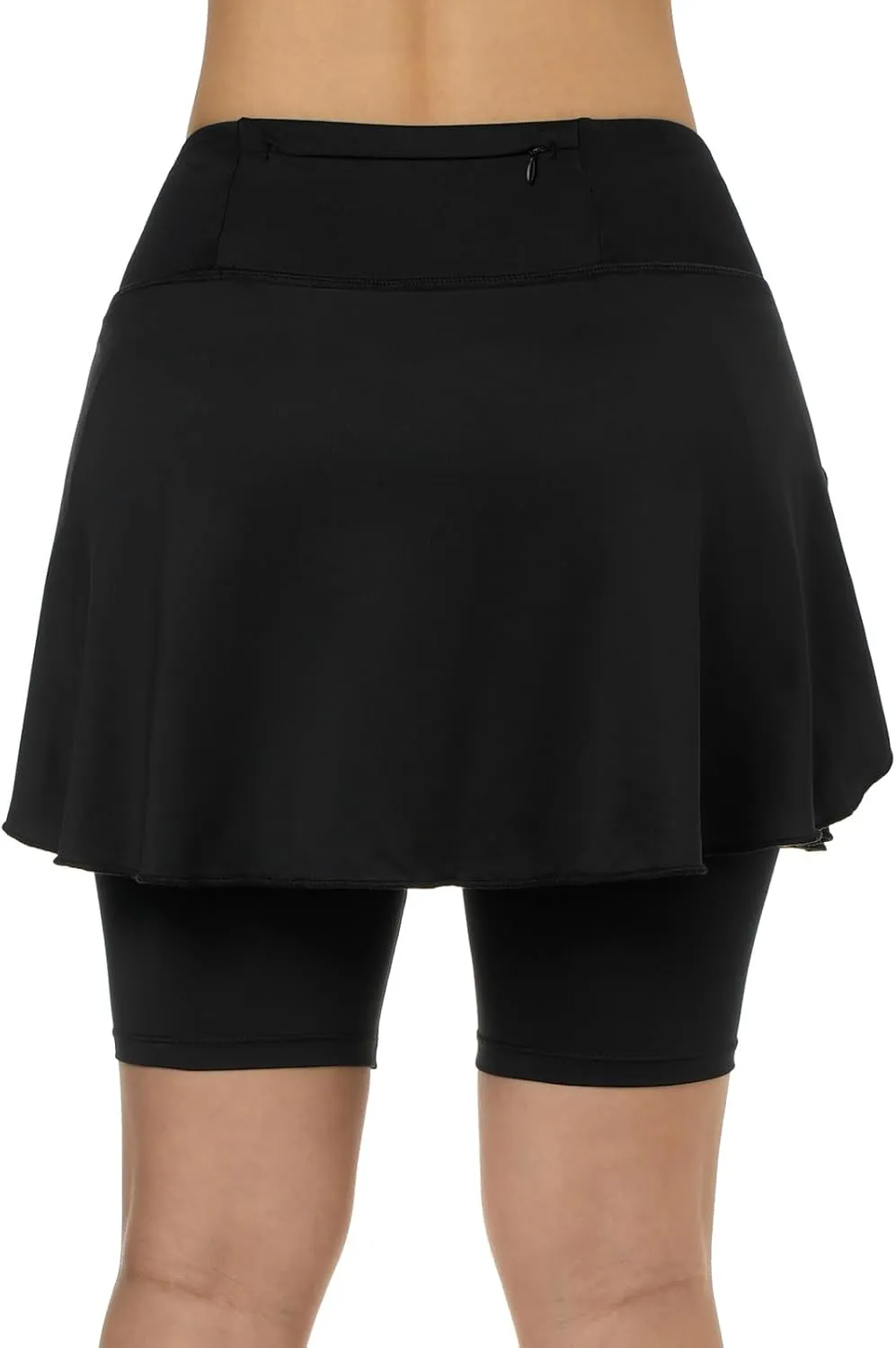 Women Athletic Skirts with Leggings(Shorts Longer Than Skirs),Women Split Skorts Skirts Pockets