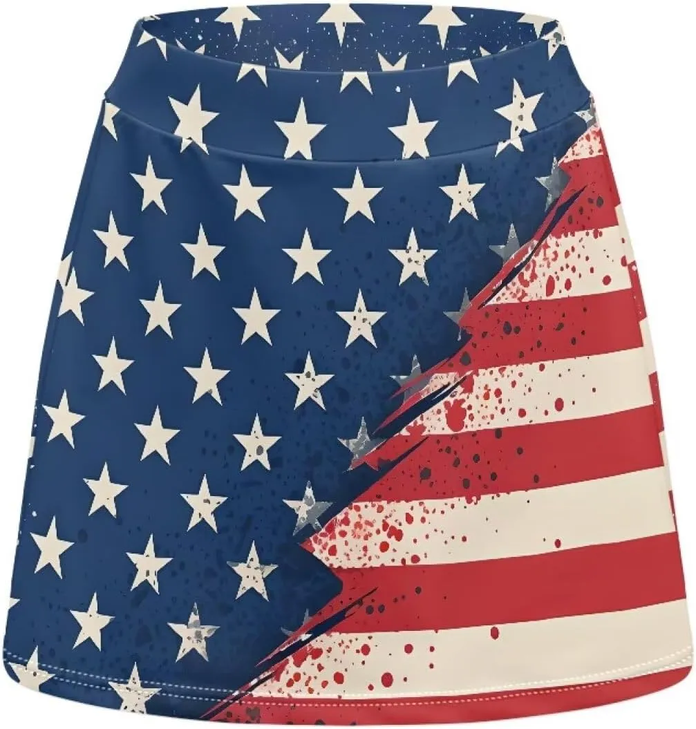 Women Golf Tennis Skirt with Inner Pocket High Waisted Athletic Skorts for Yoga Hiking Pickleball Size XS-3XL
