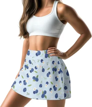 Women Golf Tennis Skirt with Inner Pocket High Waisted Athletic Skorts for Yoga Hiking Pickleball Size XS-3XL
