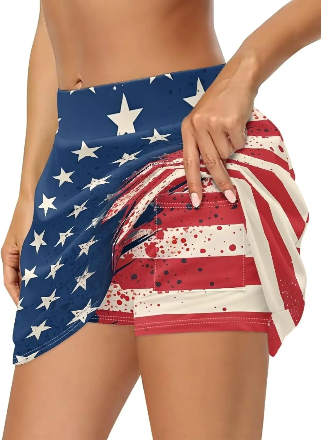 Women Golf Tennis Skirt with Inner Pocket High Waisted Athletic Skorts for Yoga Hiking Pickleball Size XS-3XL