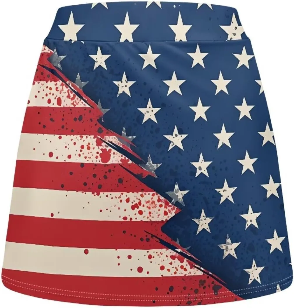 Women Golf Tennis Skirt with Inner Pocket High Waisted Athletic Skorts for Yoga Hiking Pickleball Size XS-3XL