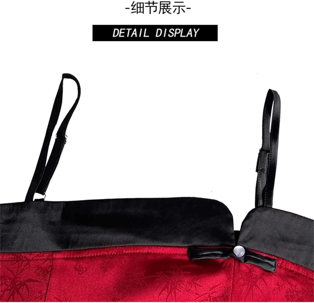 Women's Chinese Style Satin Camis Spring Summer Tank Tops Sleeveless Camisole